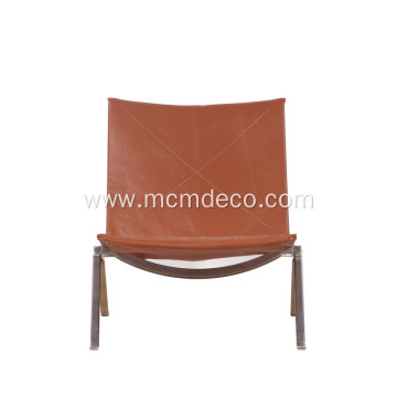 Poul Kjarholm PK22 Leather Lounge Chair Replica
